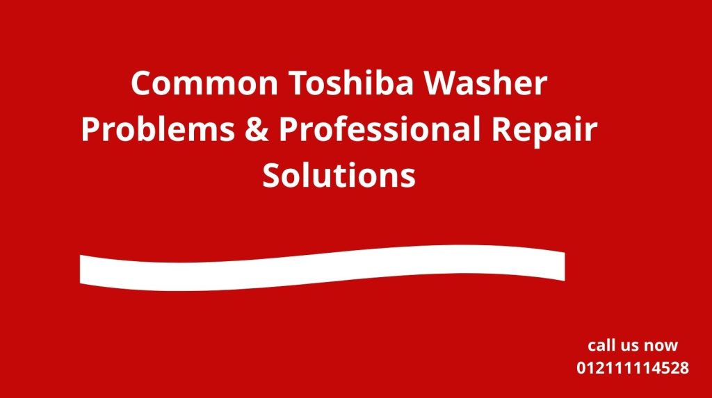 Common Toshiba Washer Problems & Professional Repair Solutions