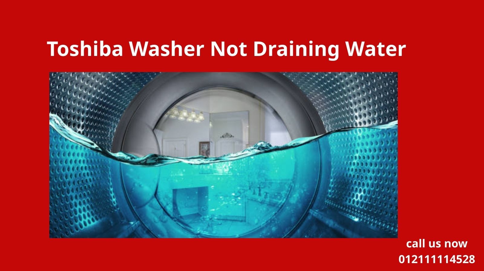 Toshiba Washer Not Draining Water