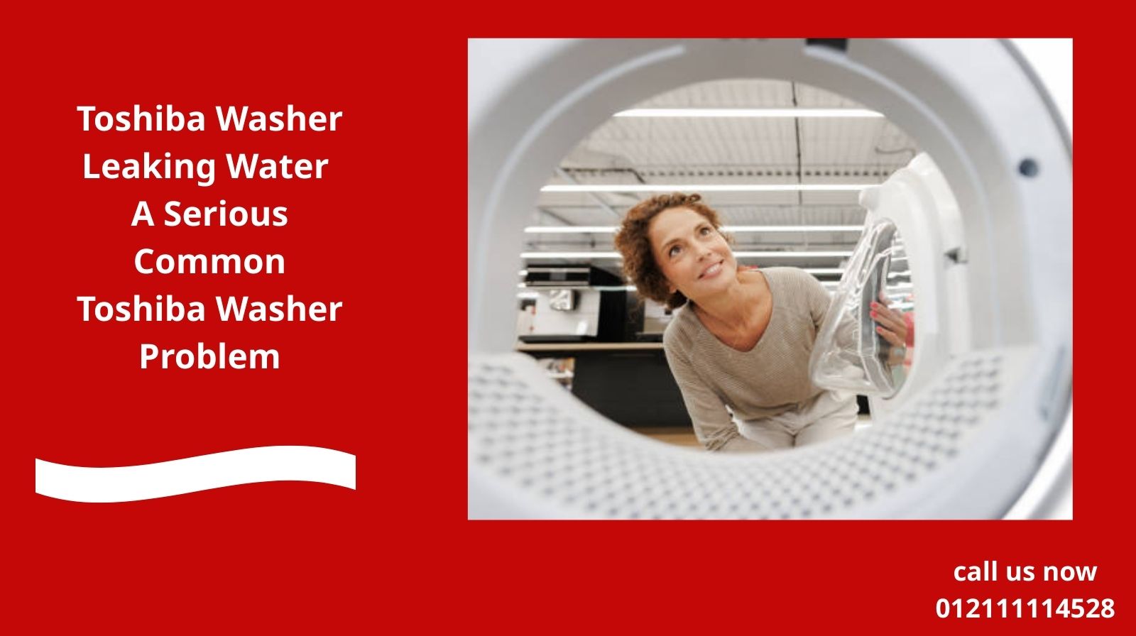 Toshiba Washer Leaking Water – A Serious Common Toshiba Washer Problem