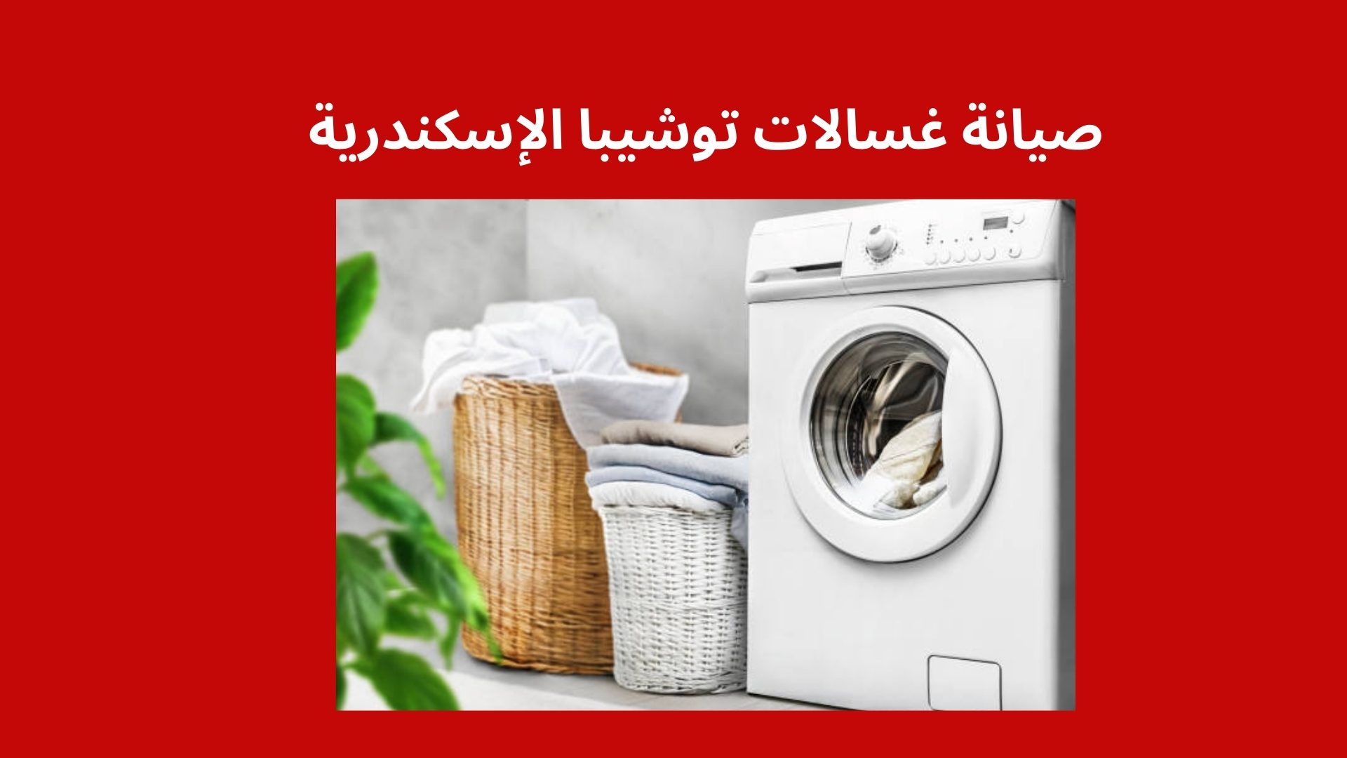 صيانة غسالات توشيبا الإسكندرية