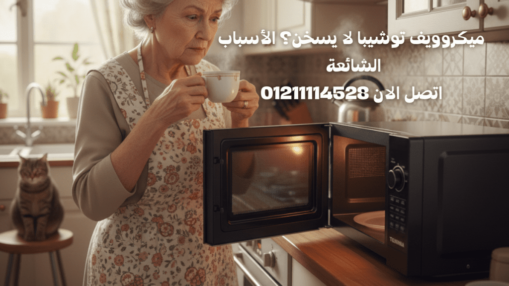 ميكروويف توشيبا لا يسخن؟ الأسباب الشائعة والحلول الآمنة